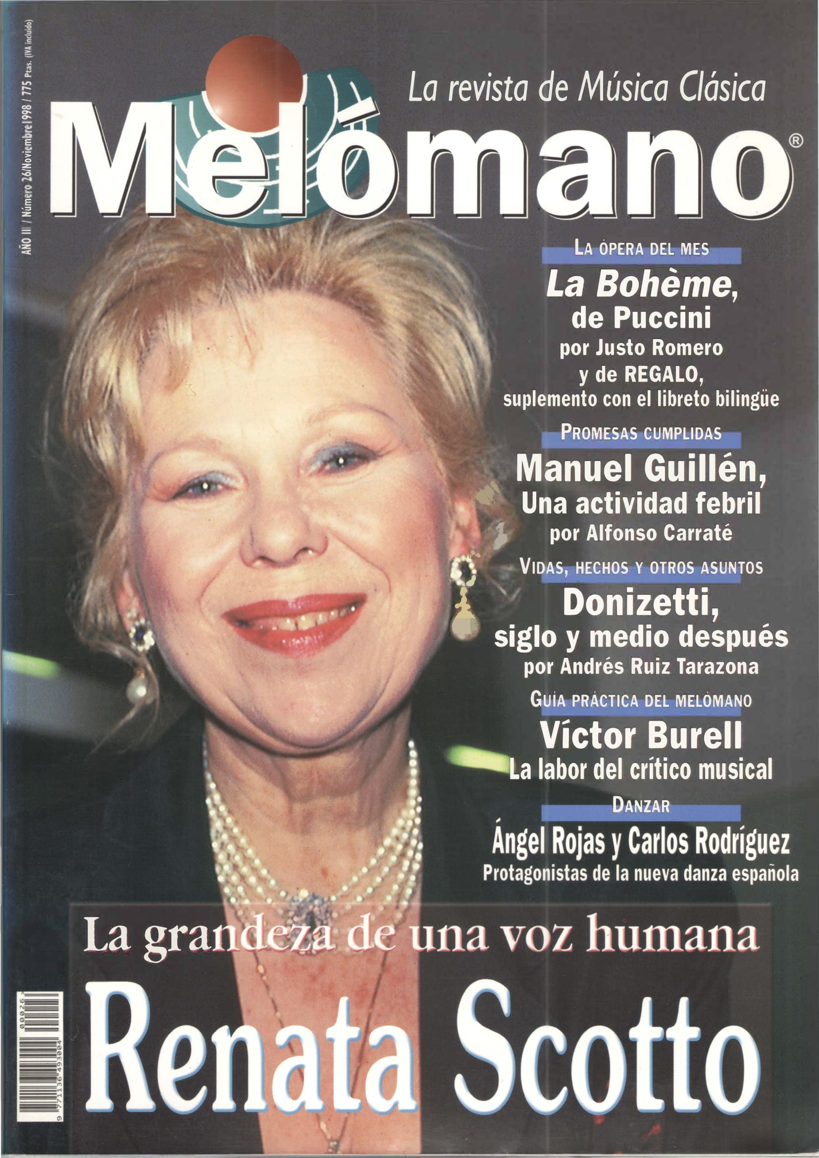 Melómano en PDF 26 | Noviembre 1998