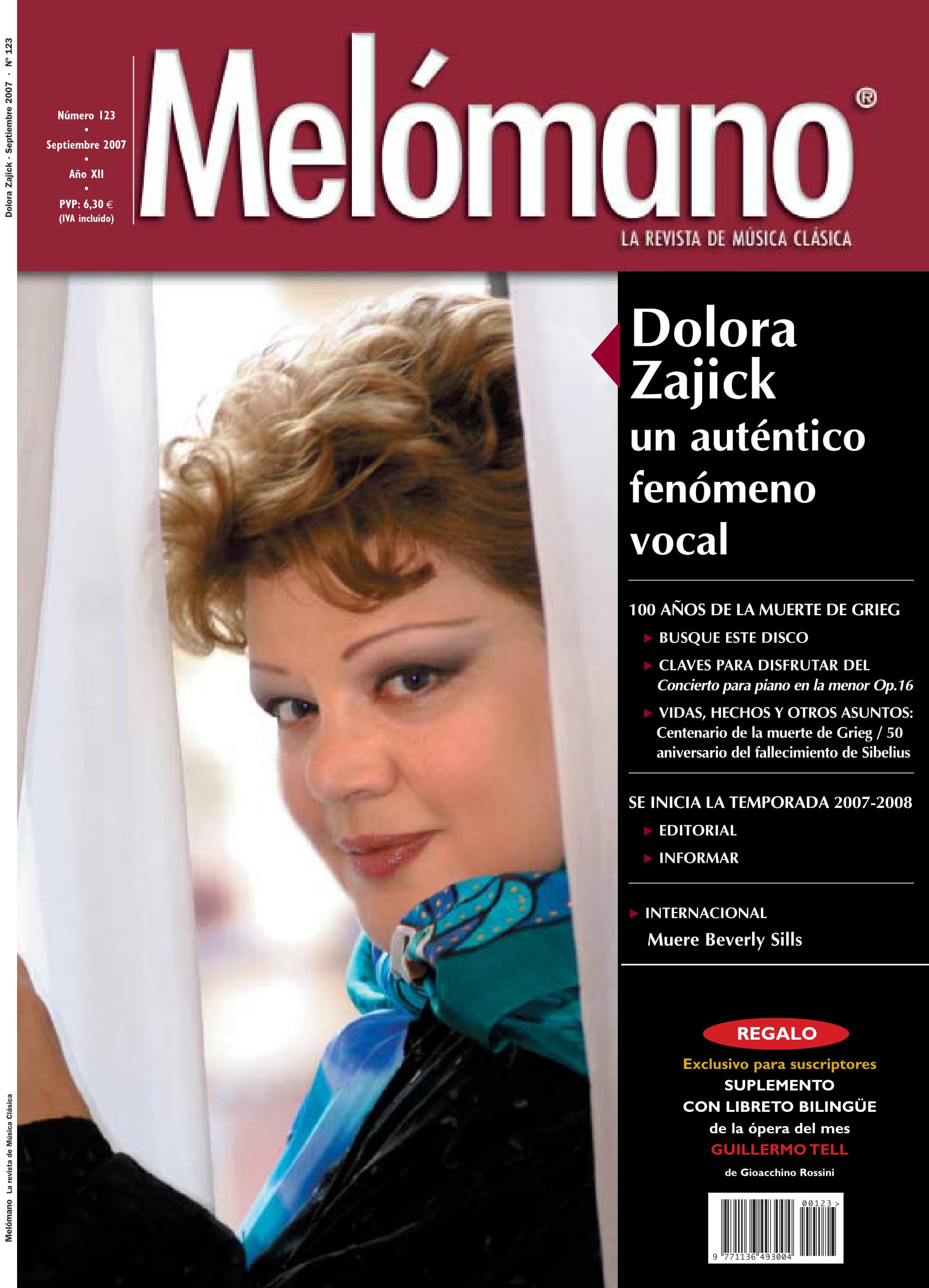 Melómano en PDF 123 | Septiembre 2007