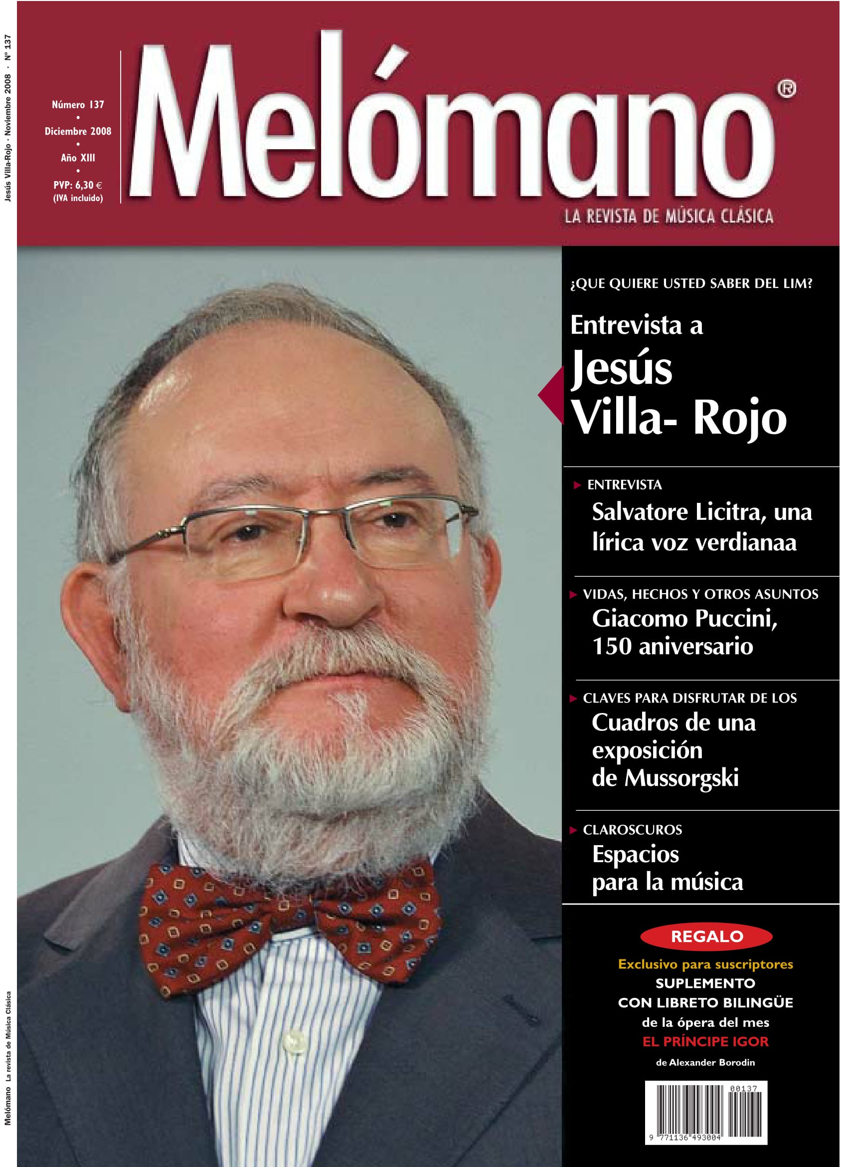 Melómano 137 | Diciembre 2008