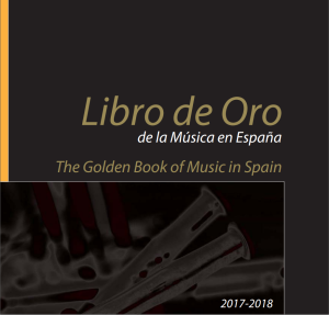 Libro de Oro de la Música en España 2017-2018