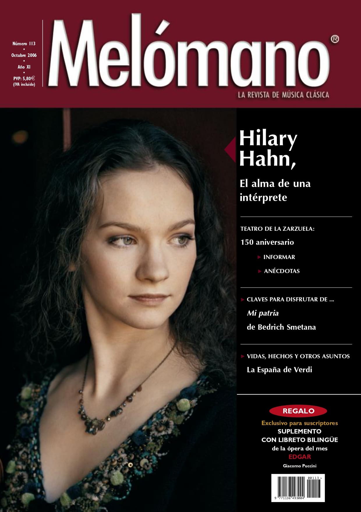 Melómano en PDF 113 | Octubre 2006