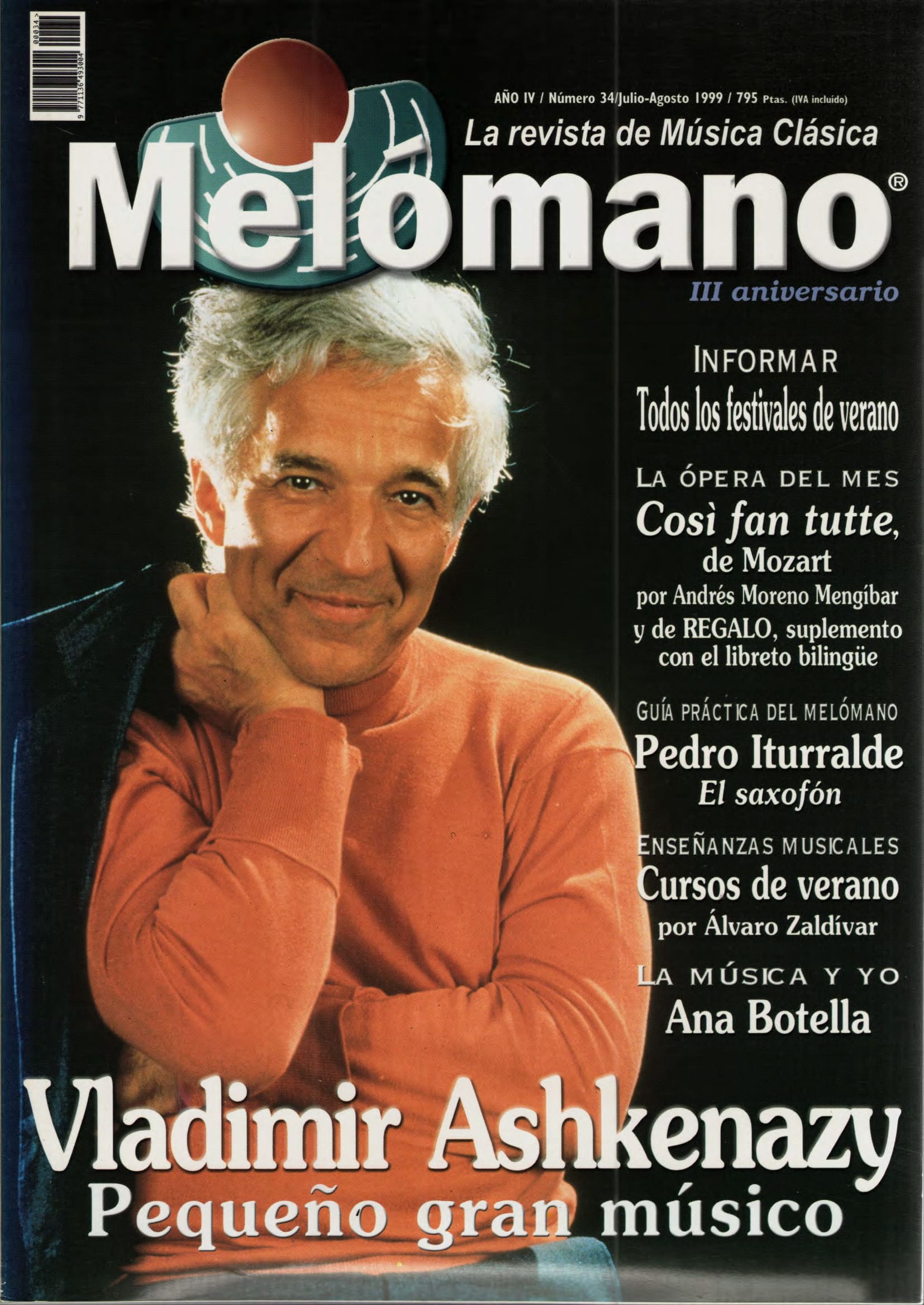 Melómano en PDF 34 | Julio-Agosto 1999