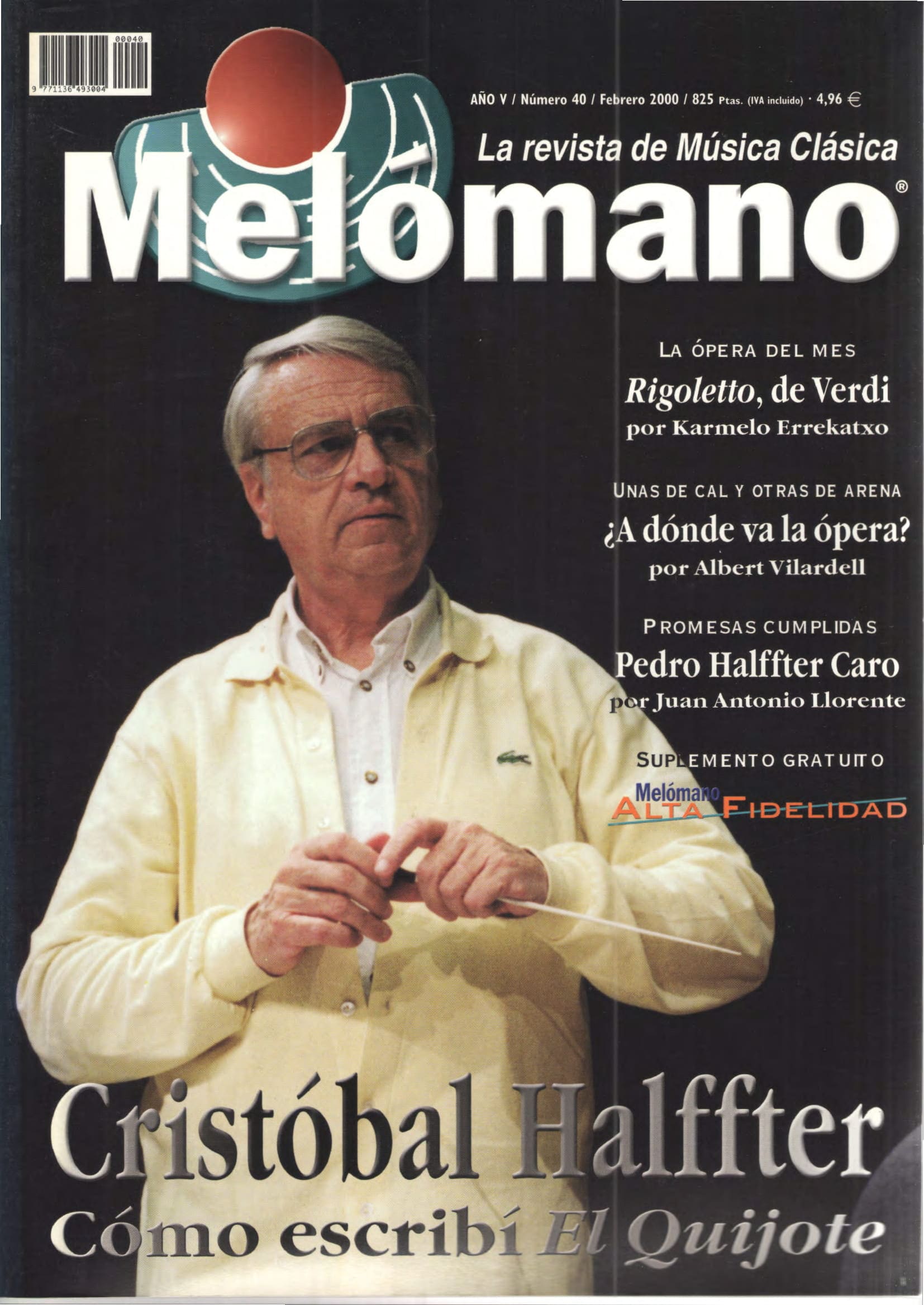 Melómano en PDF 40 | Febrero 2000