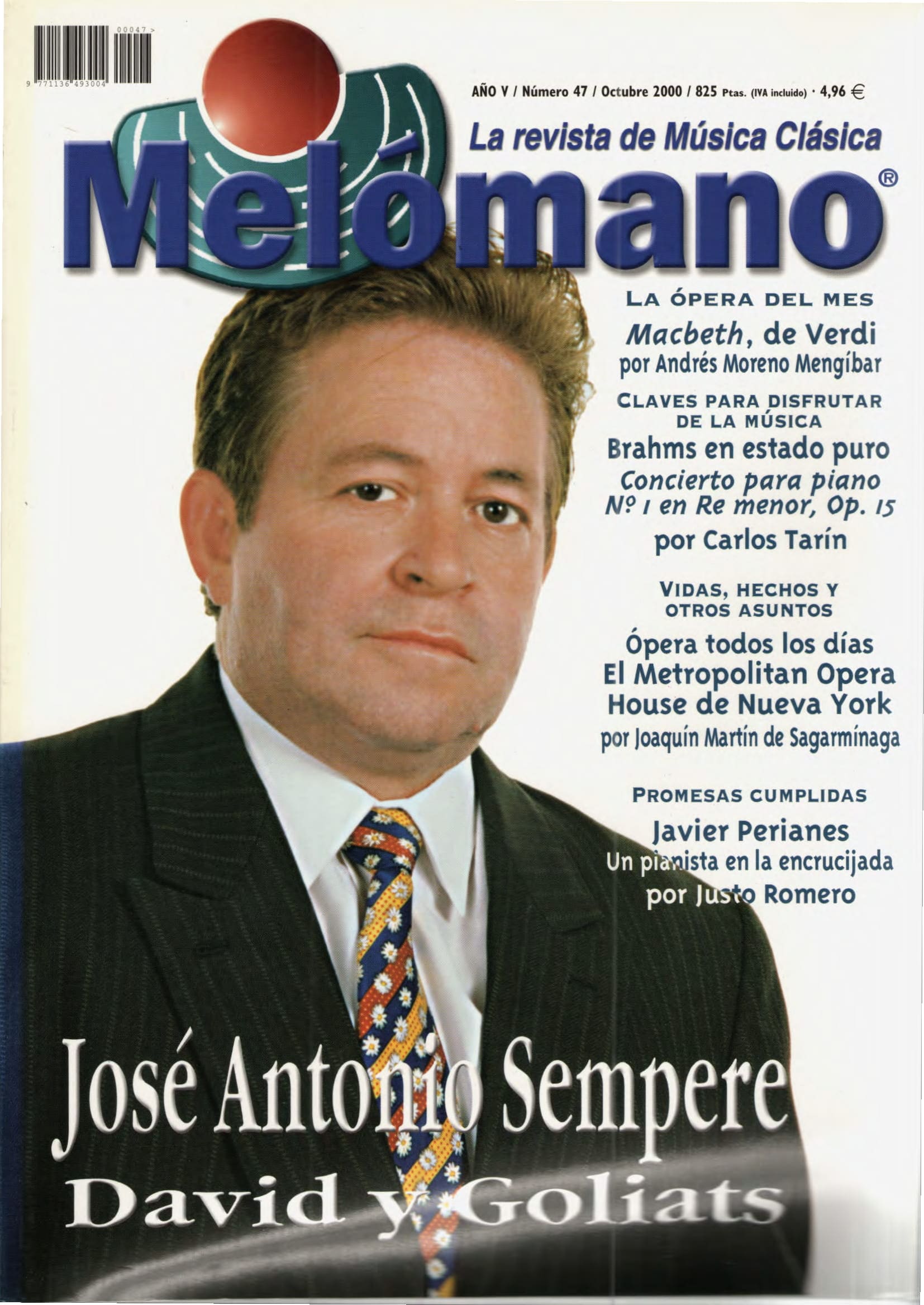 Melómano en PDF 47 | Octubre 2000