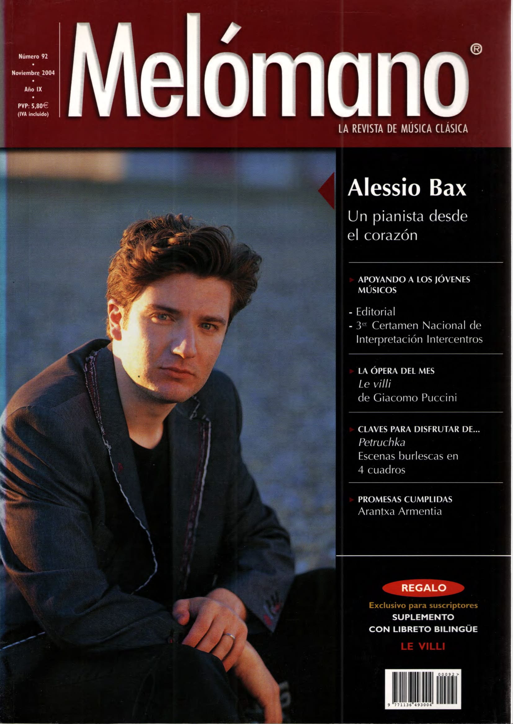 Melómano en PDF 92 | Noviembre 2004